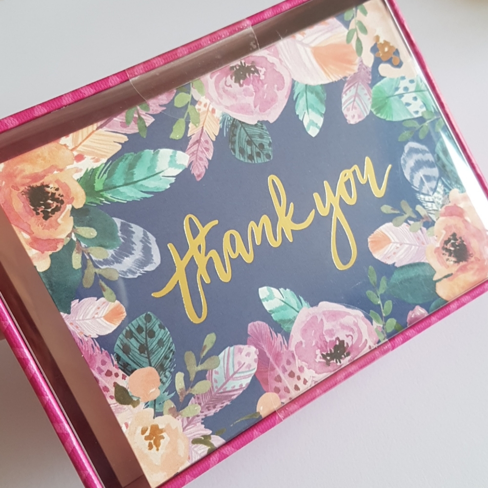 2/26$ 32 pcs Thank You Cards & Designer Clementine Design